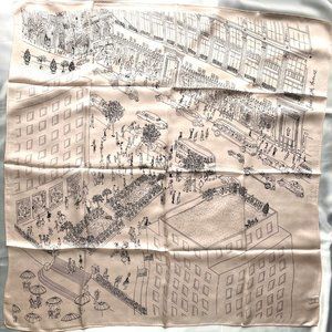 Saks Fifth Avenue silk 100% scarf